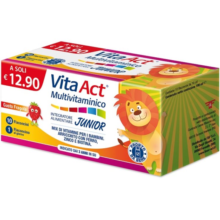 MULTIVITAMINICO ACT JUNIOR 10F