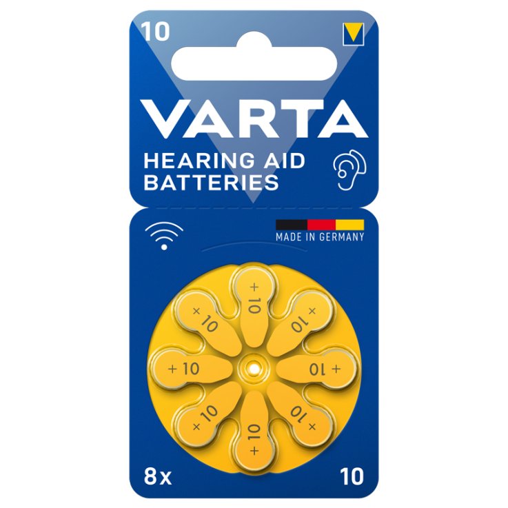 VARTA HEARING AID BATTERY10 8P