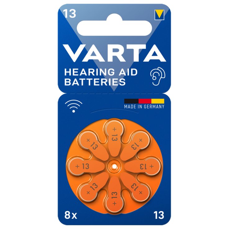 VARTA HEARING AID BATTERY13 8P
