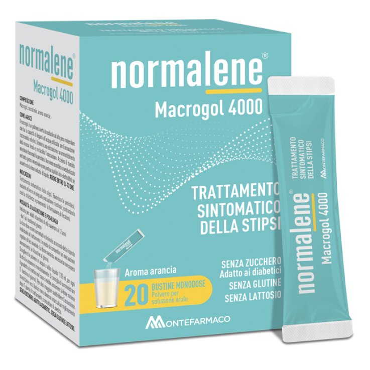 NORMALENE MACROGOL 4000 20BUST