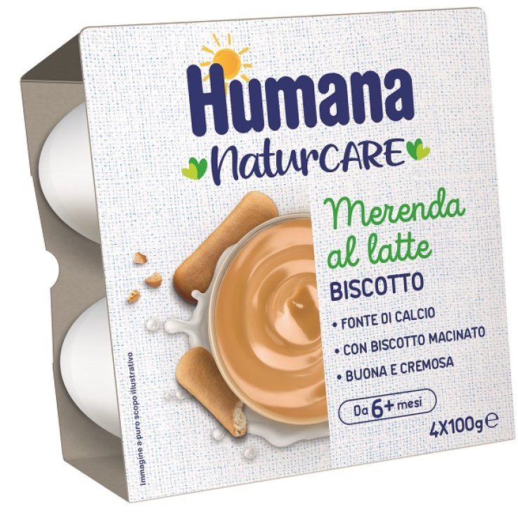 HUMANA MERENDA BISCOTTO 4PZ