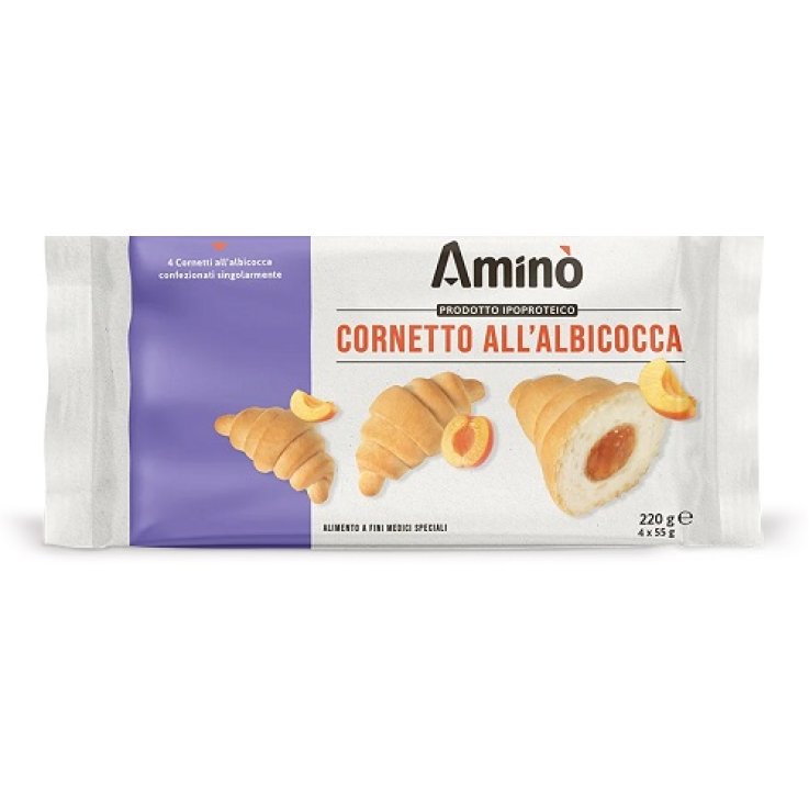 AMINO CORNETTO ALBICOCCA 4PZ