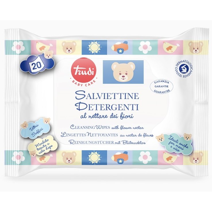 TRUDI BABY CARE SALV DET 20PZ