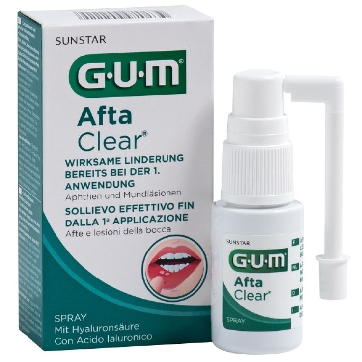 GUM AFTACLEAR SPRAY 15ML 2420