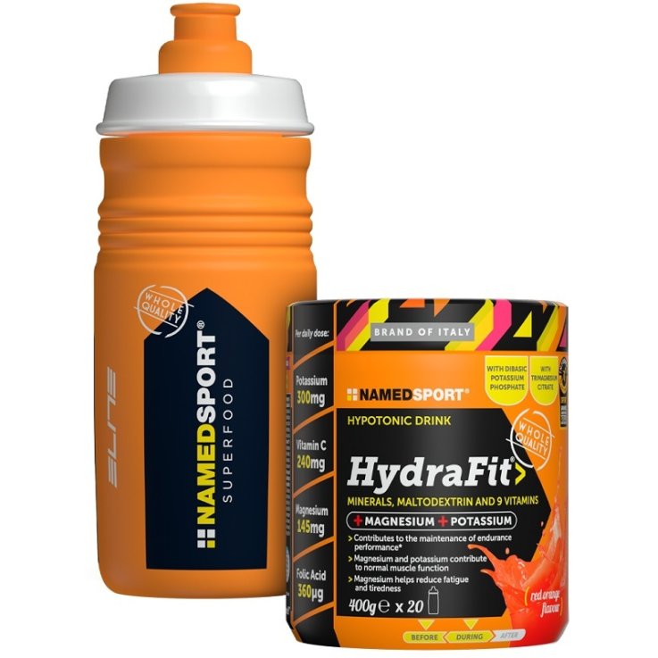 HYDRAFIT 400G+SPORTBOTTLE