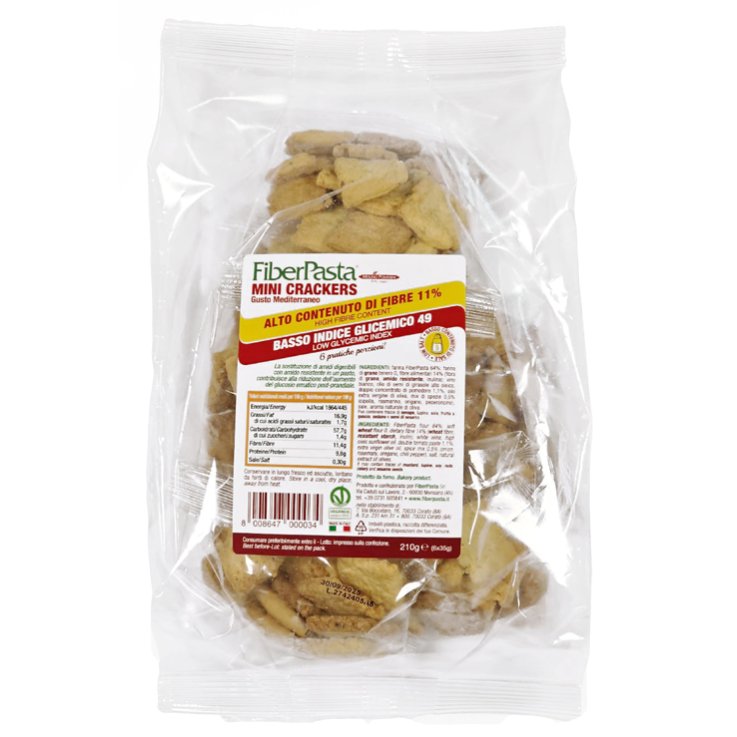 FIBERPASTA MINICRACKERS 210G