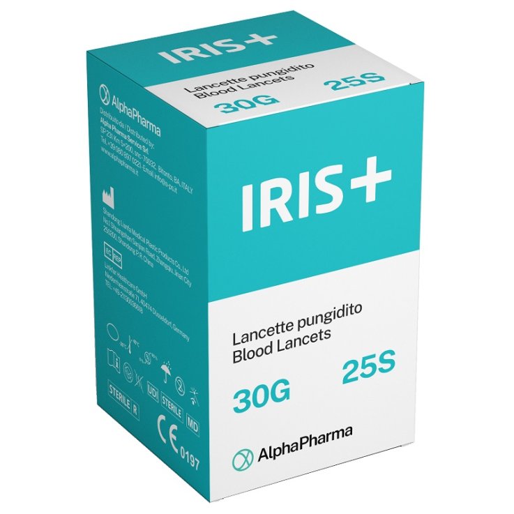 IRIS+ LANCETTE PUNGIDITO 25PZ