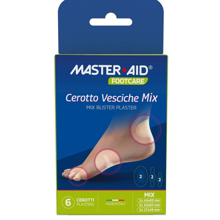 FOOTCARE CER VESCICHE MIX 6PZ