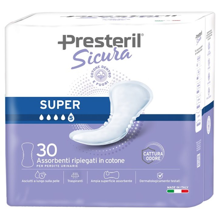 PRESTERIL SICURA AS SUPER 30PZ