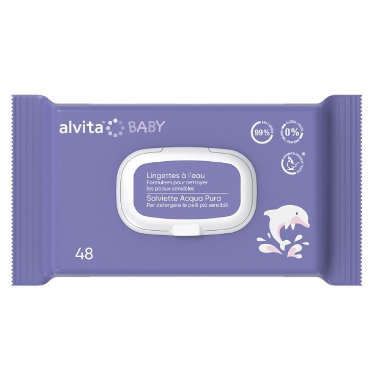 ALVITA SALVIETTE ACQUA PURA48P