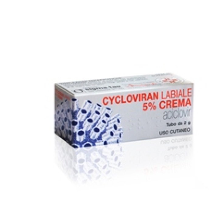 CYCLOVIRAN LABIALE*CREMA 2G 5%