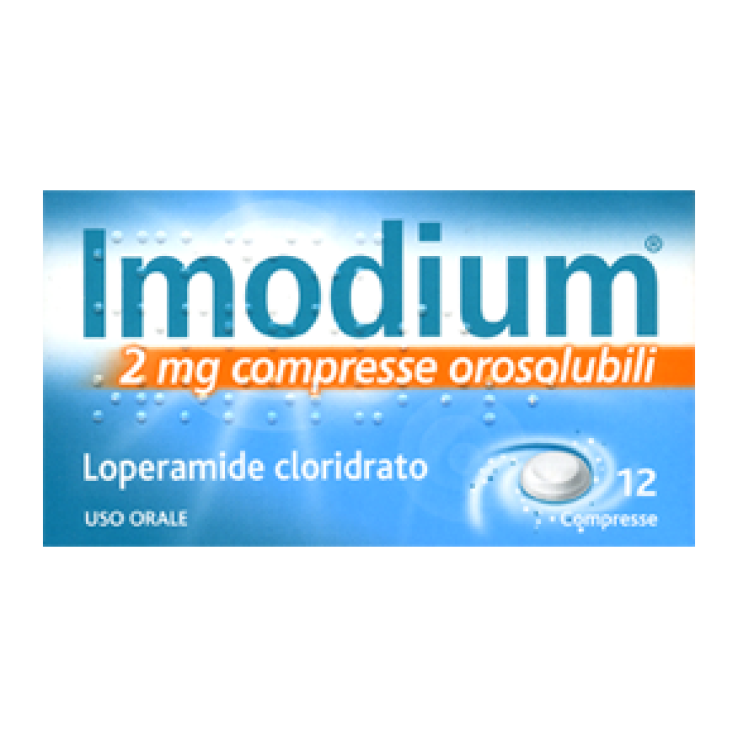 IMODIUM*12CPR OROSOL 2MG