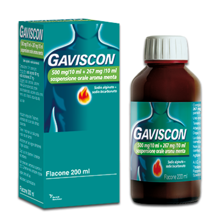 GAVISCON*OS 500+267MG/10ML 200