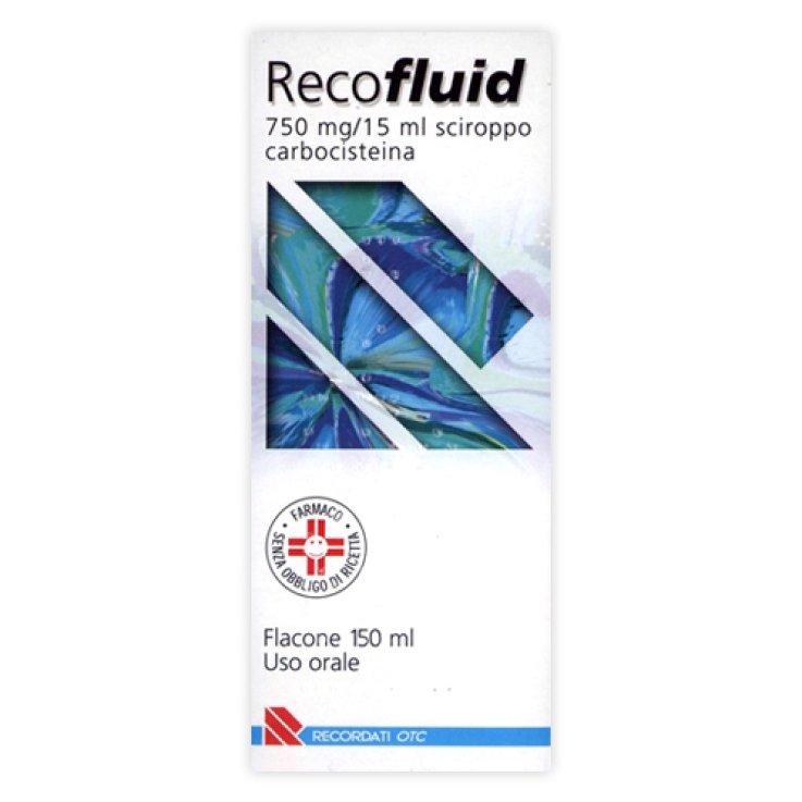 RECOFLUID*SCIR FL 150ML 750MG