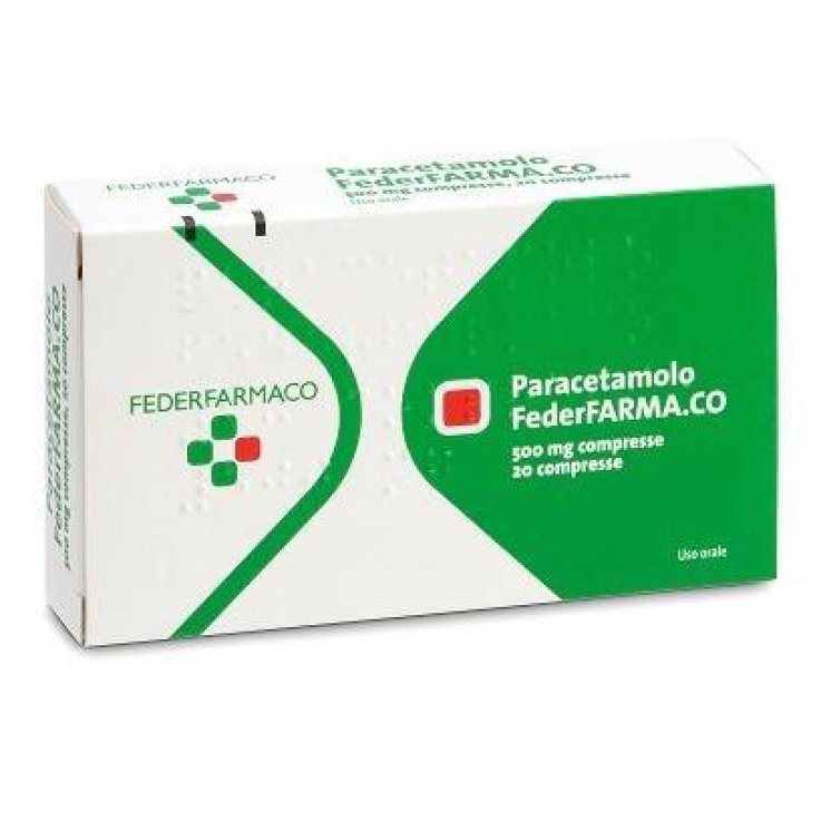 PARACETAMOLO FARM*20CPR 500MG