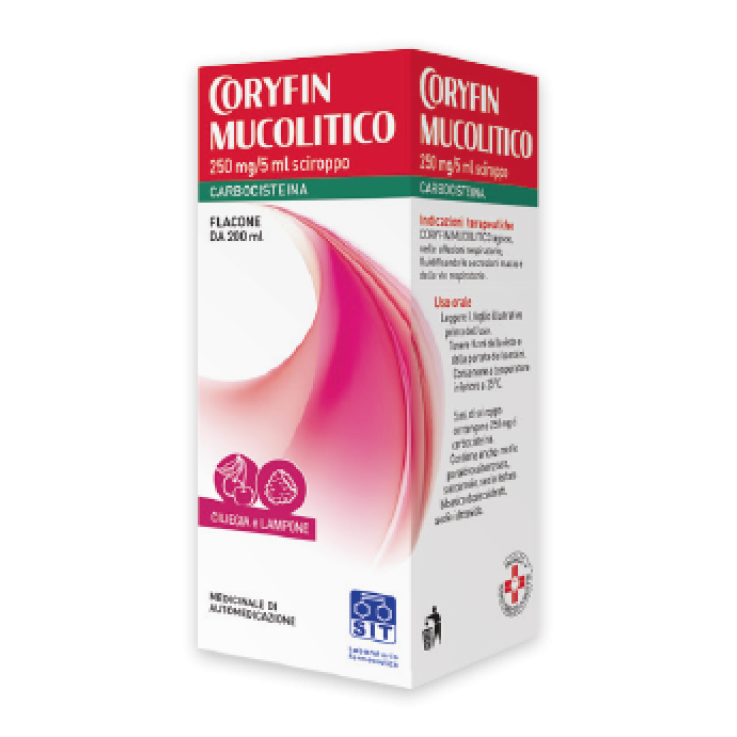 CORYFIN MUCOLITICO*SCIR 200ML