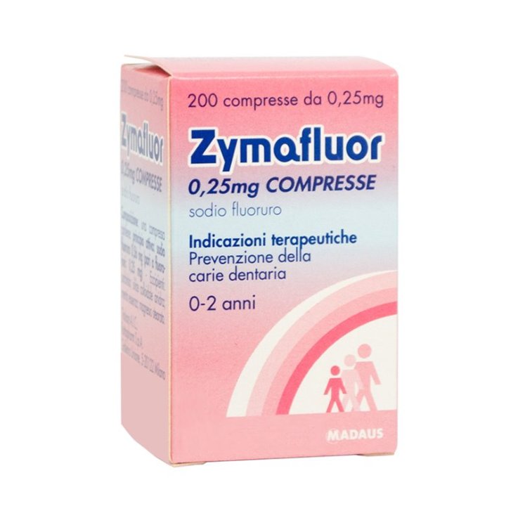 ZYMAFLUOR*200CPR 0,25MG