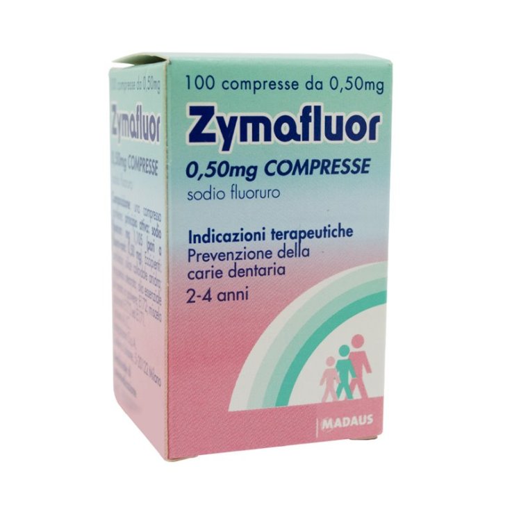 ZYMAFLUOR 0.50 MG 100 CPR