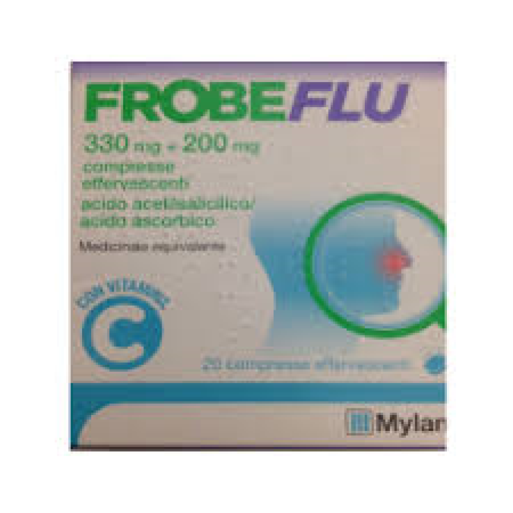 FROBEFLU*20CPR EFF 330MG+200MG