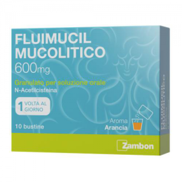 FLUIMUCIL MUC*OS 10BUST 600MG