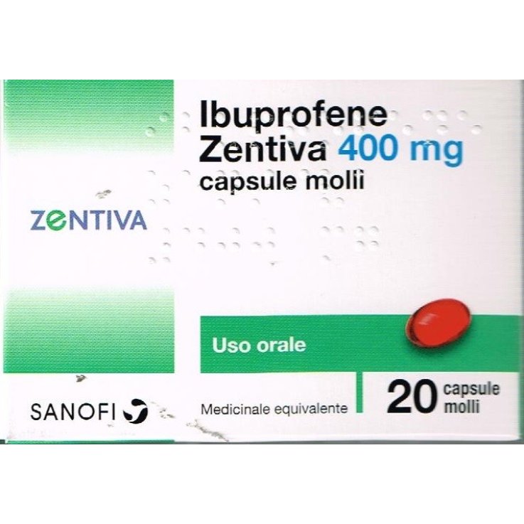 IBUPROFENE ZEN*20CPS 400MG