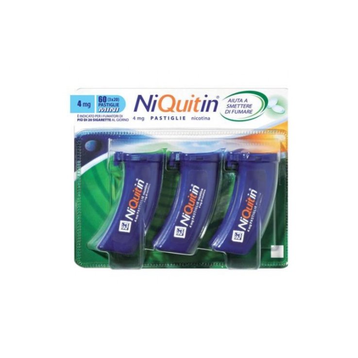 NIQUITIN MINI*60PASTL 4MG PP