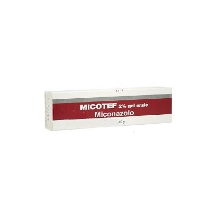 MICOTEF*GEL ORALE 40 G 2%