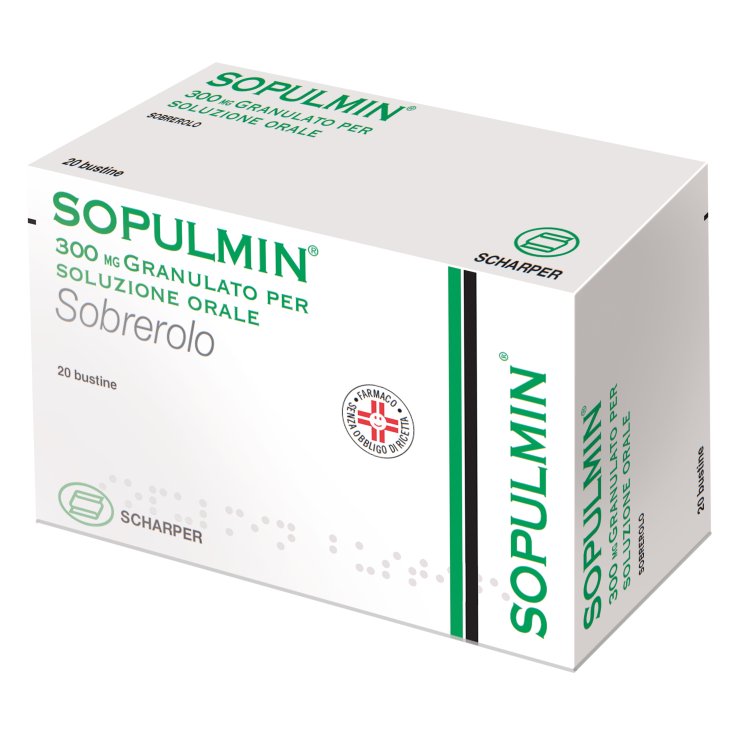 SOPULMIN*OS 20 BUSTE 300 MG