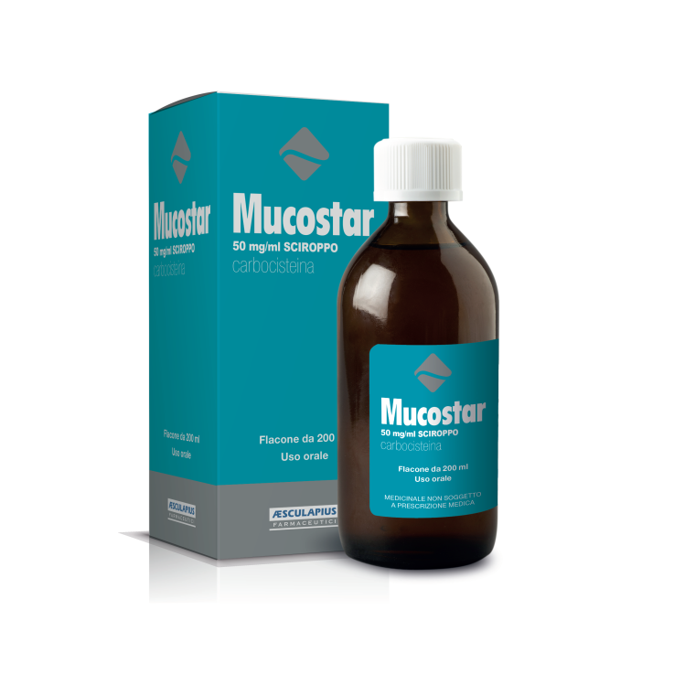 MUCOSTAR*SCIR FL 200ML 50MG/ML