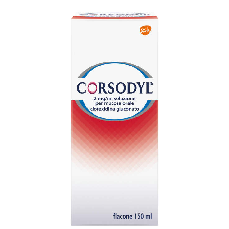 CORSODYL*SOLUZ 150ML 200MG/100