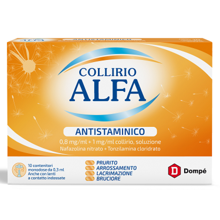 COLLIRIO ALFA ANTISTAM*10CONT COLLIRIO ALFA ANTISTAM*10CONT
