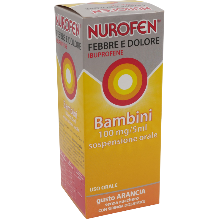 NUROFEN FEBBRE D*BB100MG/5ML A