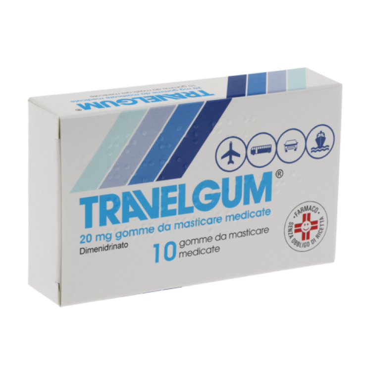 TRAVELGUM*10GOMME MAST 20MG