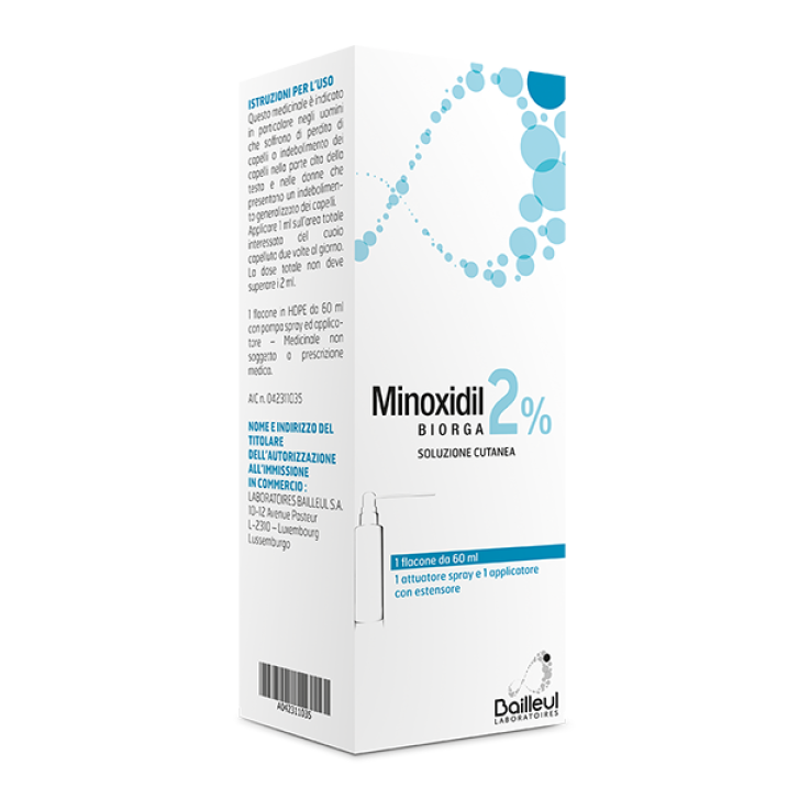 MINOXIDIL BIORGA*SOL CUT60ML2%