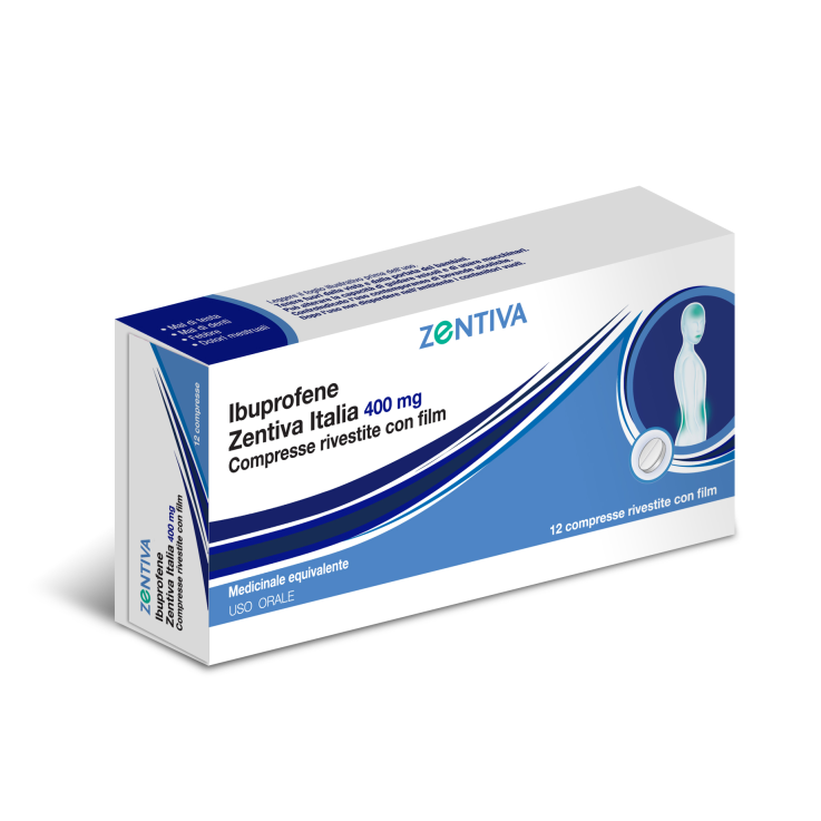 IBUPROFENE ZENT IT*12CPR 400MG