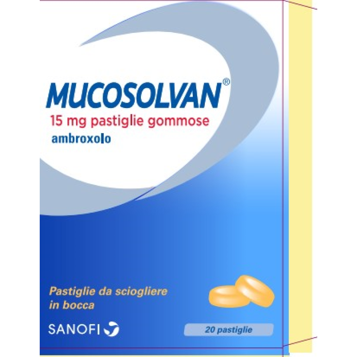 MUCOSOLVAN*20PASTL 15MG