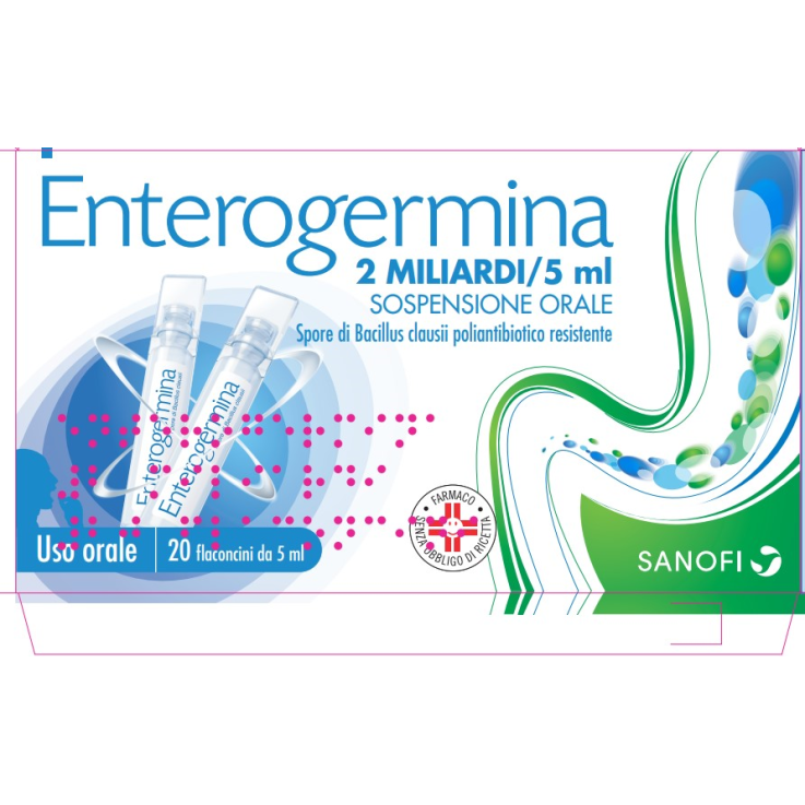 ENTEROGERMINA*OS 20FL 2MLD/5ML