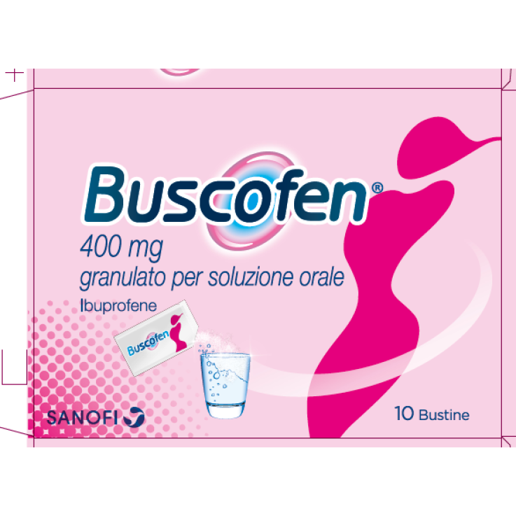 BUSCOFEN*GRAT 10BUST 400MG