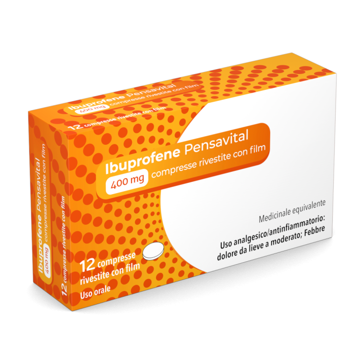 IBUPROFENE PENSA*12CPR 400MG