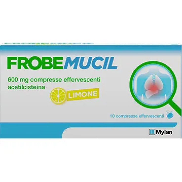 FROBEMUCIL*10CPR EFF 600MG