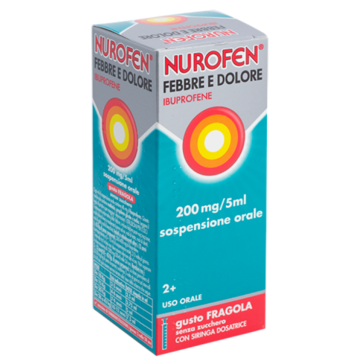 NUROFEN FEBBRE D*200MG/5ML FRA